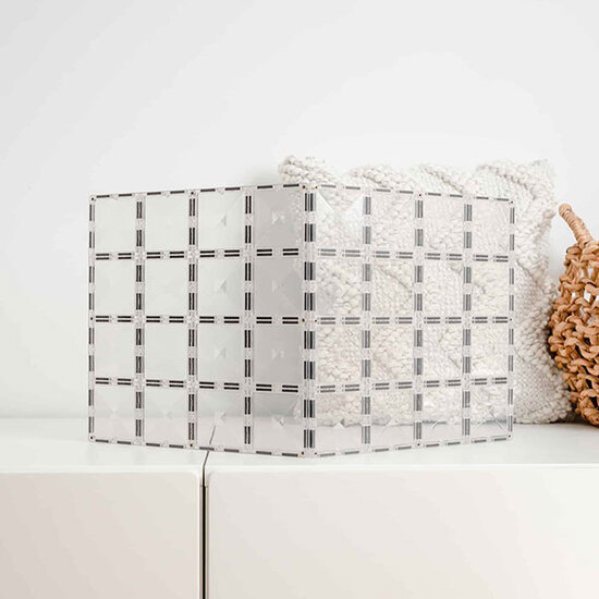 Connetix Tiles Blocs de construction magnétiques Connetix Tiles 2 Piece Clear Base Plate Pack