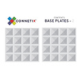 Connetix Tiles Blocs de construction magnétiques Connetix Tiles 2 Piece Clear Base Plate Pack