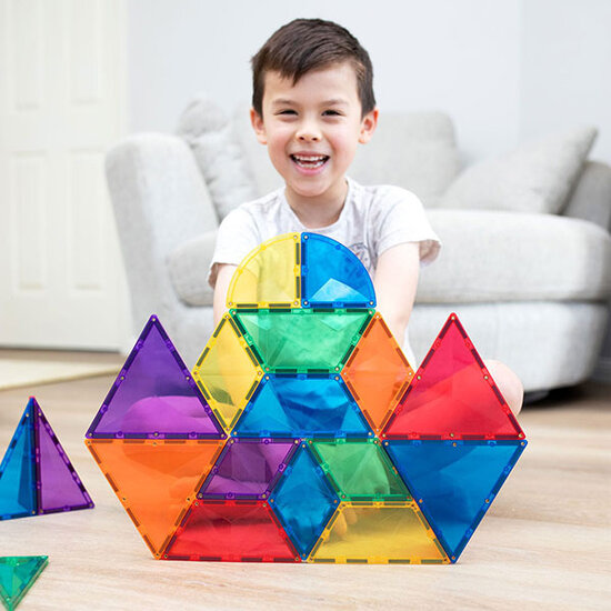 Connetix Tiles Blocs de construction magnétiques Connetix Tiles Rainbow Shape Expansion Pack 36 pc