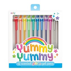 Stylos gel à paillettes parfumés Ooly Yummy Yummy