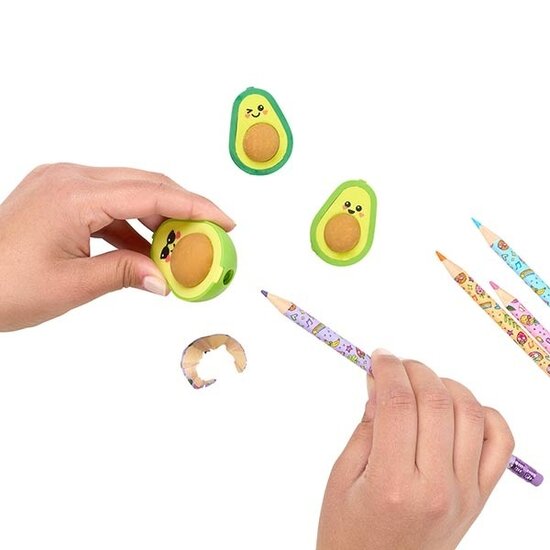 Ooly Gommes et taille-crayon Ooly Avocado Love