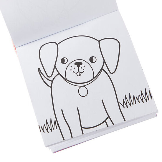 Ooly Livre de coloriage avec crayons Ooly amis animaux