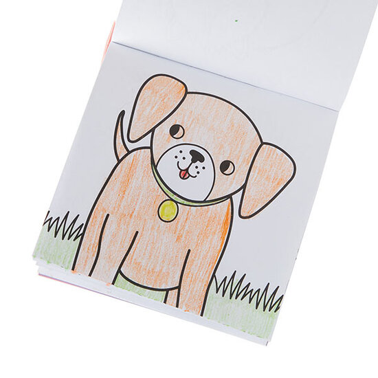 Ooly Livre de coloriage avec crayons Ooly amis animaux
