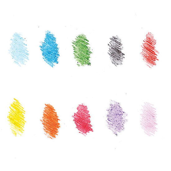 Ooly Crayons ergonomiques Ooly 10 pcs