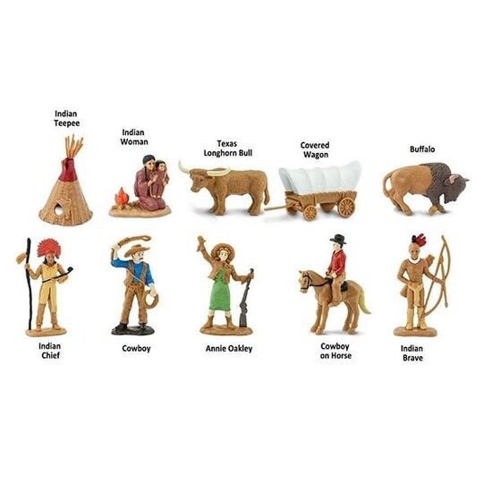 Safari Ltd Figurines de jeu Far West Safari Ltd