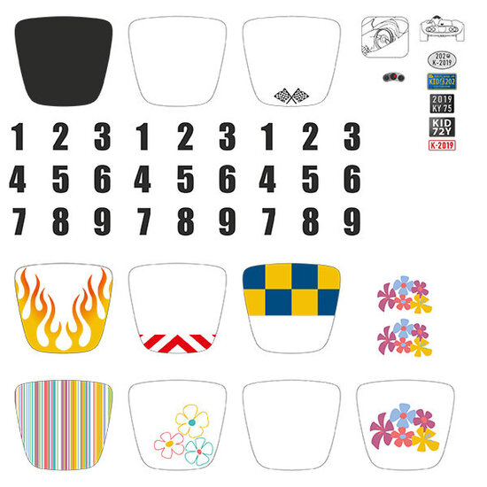 Kidywolf Kidywolf | Kidycar Voiture télécommandée bleue