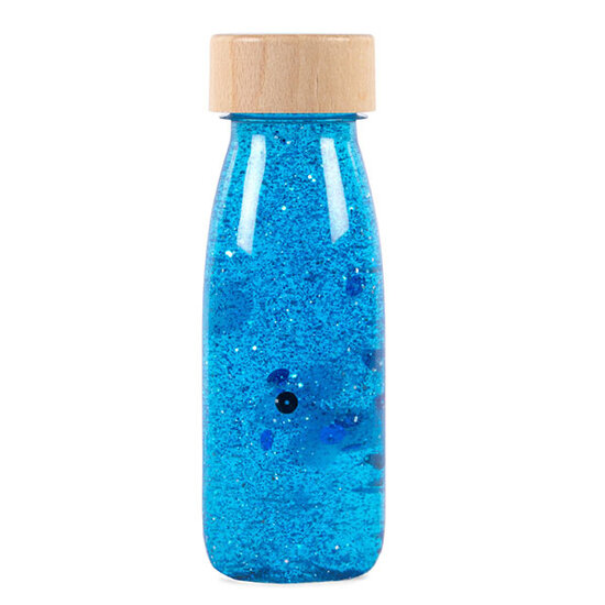 Petit Boum Bouteille sensorielle blue Petit Boum