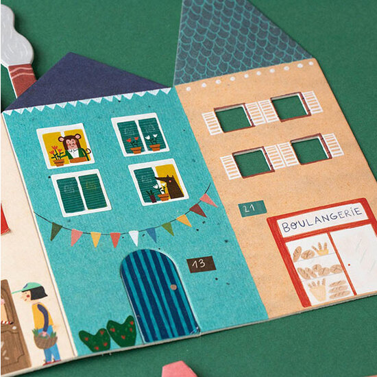 Londji Set créatif Londji Chez Moi stickers créatifs