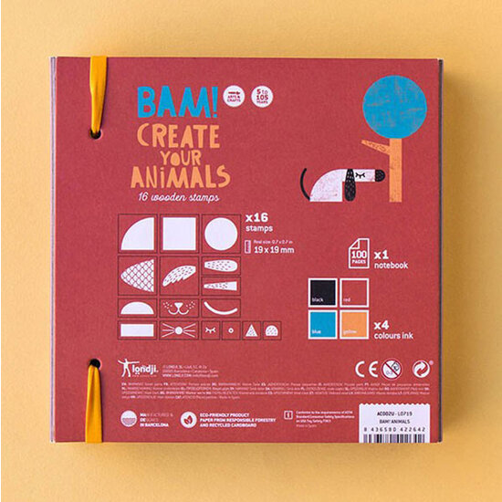 Londji Londji BAM! Animaux tampons +5ans