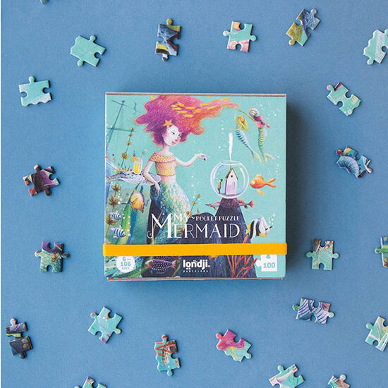 Londji Puzzle de poche My Mermaid 100pcs +6ans - Londji