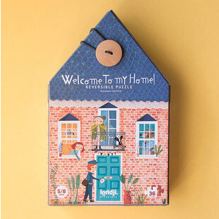 Puzzle Londji Welcome to my home 36pcs +5 ans