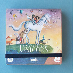 Puzzle de poche My unicorn 100pcs +6ans - Londji