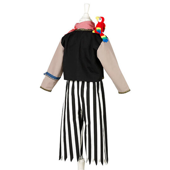 Souza Costume de pirate Souza Duncan avec perroquet