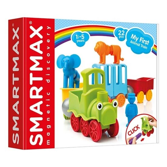 SmartMax Jouet magnétique SmartMax My First Animal Train 1-5 ans