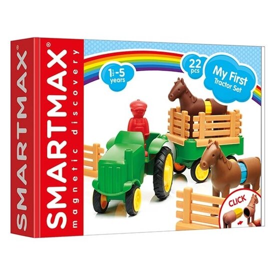 SmartMax Jouet magnétique SmartMax My First Tractor 1-5 ans
