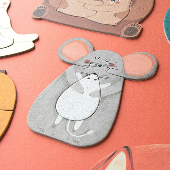 Londji Londji puzzle Mama 7x 3pcs +2ans