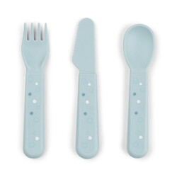 Copy of Done by Deer Foodie cutlery set - Happy Dots Powder