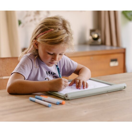 Kidywolf Kidywolf | Kidydraw - Tableau à dessin éclairé Pro Vert