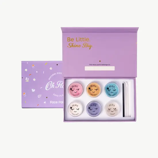 Oh Flossy Set de peinture pour le visage Oh Flossy Magic Garden