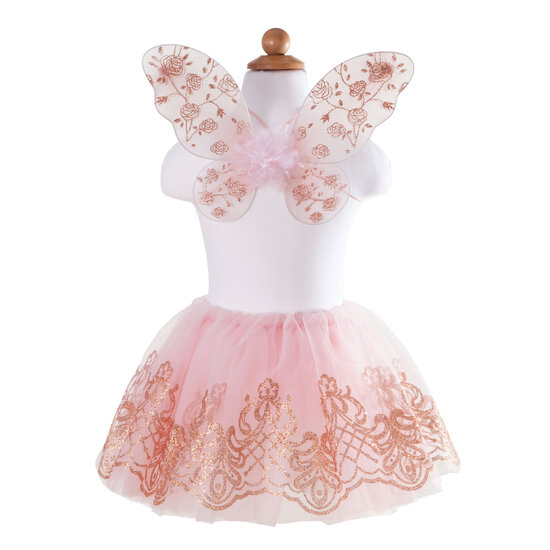 Great Pretenders Great Pretenders - Ailes/Tutu en or rose - Taille 4-6