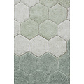 Lorena Canals Lorena Canals - Tapis lavable Rond Nid d'abeille Bleu