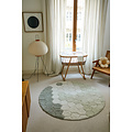 Lorena Canals Lorena Canals - Tapis lavable Rond Nid d'abeille Bleu