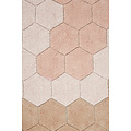 Lorena Canals Lorena Canals - Tapis lavable Round Honeycomb Rose