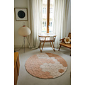 Lorena Canals Lorena Canals - Tapis lavable Round Honeycomb Rose