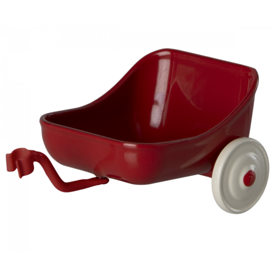 Maileg Maileg Tricycle Trailer Mouse Rouge