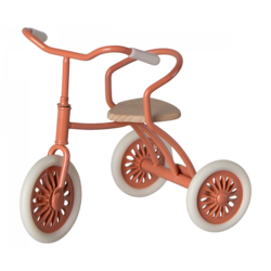 Tricycle Maileg pour souris Corail