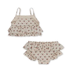 Konges Slojd Manuca volant Bikini - Cherry