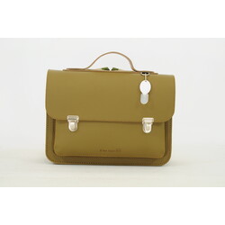 Own Stuff cartable maternelle en cuir Moss