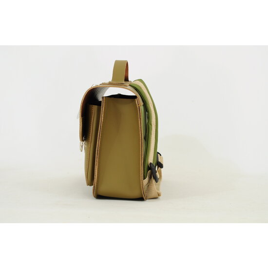 Own Stuff Own Stuff cartable maternelle en cuir Moss