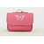 Own Stuff Own Stuff Sac à dos en cuir avec 2 fermetures magnétiques Papillon argenté, rose antique