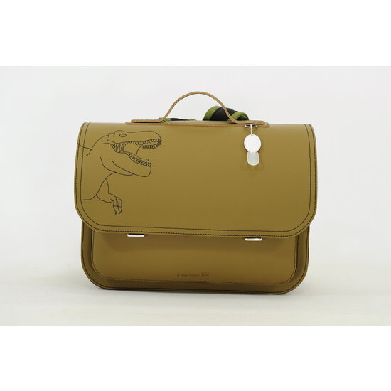 Own Stuff Own Stuff Sac à dos en cuir avec 2 fermetures magnétiques Dino Mos