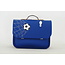 Own Stuff Own Stuff Sac à dos en cuir avec 2 fermetures magnétiques Football Cobalt