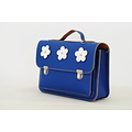 Own Stuff Own Stuff cartable maternelle en cuir Flowers White Cobalt