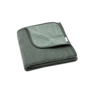 Jollein Couverture berceau 75x100cm Jungle Jambo Ash Green/Laurel