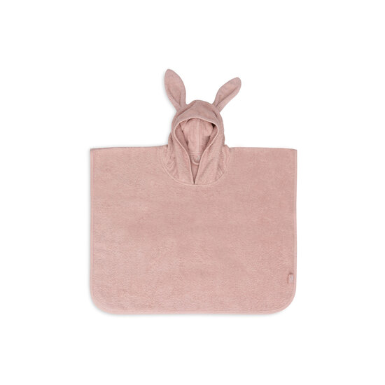 Jollein Jollein Bathponcho Tissu éponge Rose sauvage