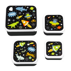A Lovely Little Company Lunch & Snack Box Set: Galaxy