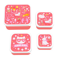 A Lovely Little Company Lunch & Snack Box Set: Fun