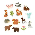 A Little Lovely Company A Lovely Little Company Jouet de bain en mousse : Forest friends
