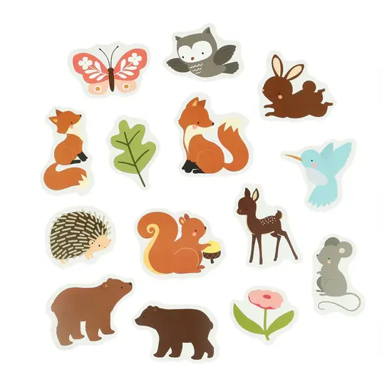 A Little Lovely Company A Lovely Little Company Jouet de bain en mousse : Forest friends