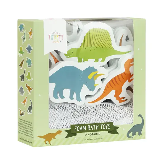 A Little Lovely Company Jouets de bain en mousse A Lovely Little Company : Dinosaures