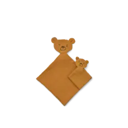 Liewood  Ayla Bear Cuddle Cloth Set Golden Caramel