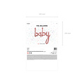 Party Deco Party Deco Folieballon Baby