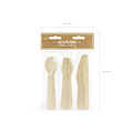Party Deco Party Deco Couverts en bois