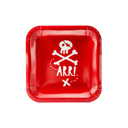 Party Deco Plates Pirates