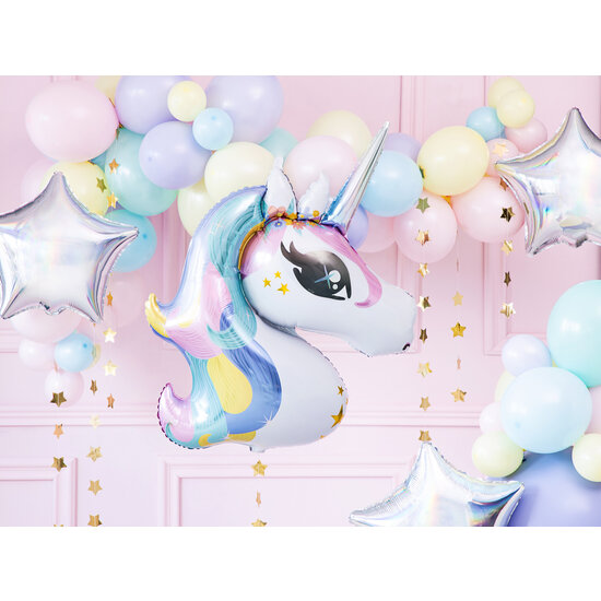 Party Deco Party Deco Foil Balloon - Licorne