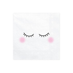 Serviettes de table Party Deco Face